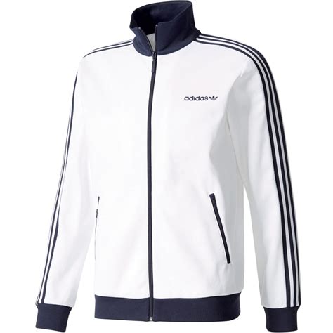 adidas originals jacke herren baumwolle beckenbauer|adidas originals beckenbauer track top.